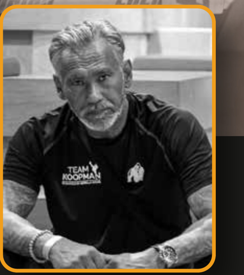 Gideon Koopman, hoofdtrainer Gorilla Gym